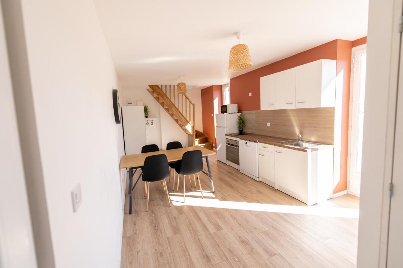 Kasa Duplex - Climatisation - Balcon - Parking Prive Rive-de-Gier Exterior foto